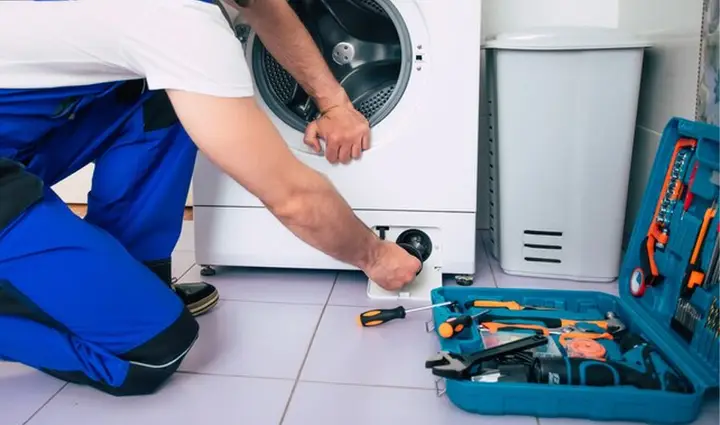 Quality Repairs service evidence related to washer not spinning